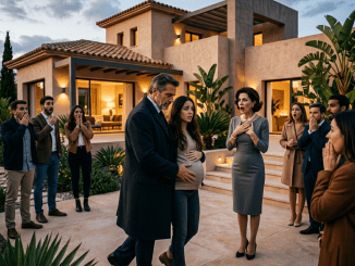 La humillación no llegó cuando vio a la joven embarazada cruzar el portón de su villa; llegó cuando su marido le tomó la mano a ella antes que a su propia esposa.