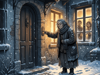 “Te vendí por silencio… y ahora vienes a cobrarlo en la puerta de mi casa.”
