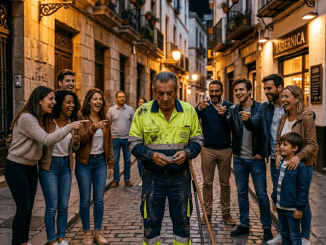 La helada de la madrugada aún brillaba en los tejados cuando su hermano dijo, delante de todos, que Julián no valía ni la tierra que pisaba.