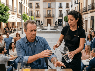 Le apartaron la taza del mostrador como si su pobreza pudiera contagiarse por el borde.
