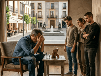 Su propio hijo lo entregó esa noche para salvar su pellejo, y lo dejó sentado a la cabecera de la mesa como si fuera un mueble viejo al que todavía no se atreven a tirar.