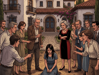 La acusaron de robar delante de toda la casa, y lo hicieron con la misma calma con la que se mancha una vida que ya parece demasiado pequeña para defenderse.