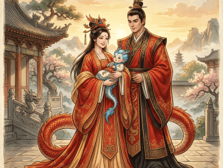 Mis padres son ambos dragones rojos, pero yo nací como un dragón azul