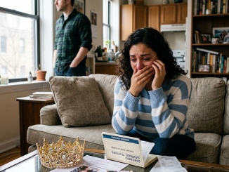 Mi marido vació el fondo para nuestro hijo y lo gastó en la “corona de reina” de su hermana… luego me dijo que yo no había nacido para ser madre