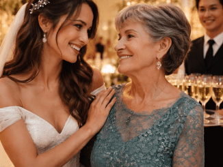 Mi hijo me señaló como “la señora que ayudó a criarlo” en su boda de lujo… sin imaginar quién sostenía realmente cada copa de esa fiesta