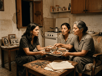 La noche que mi suegra me puso una charola en las manos… sin imaginar que yo podía dejarla sin techo antes del postre