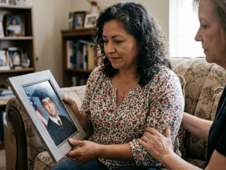 La mujer que crió al hijo de su esposo en Texas… y fue borrada de la foto el día de su graduación