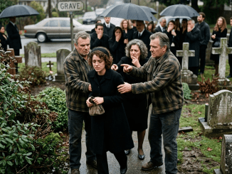 Me echaron del funeral de mi ex como si fuera una intrusa… hasta que el abogado pidió que me hicieran volver y se acabó la actuación de todos