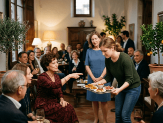 Mi suegra me puso a servir en su fiesta para humillarme delante de todos… sin imaginar que esa misma noche iba a perder la casa