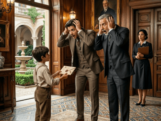 Al niño que llegó a devolver un sobre perdido no lo recibieron como a alguien honesto, sino como a un ladrón al que ya habían decidido humillar antes de escucharlo.