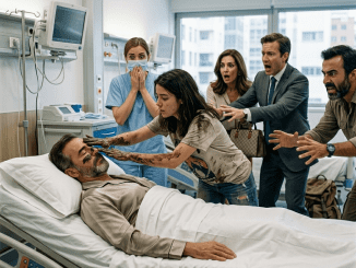 Una niña pobre entró al cuarto del multimillonario en coma y le untó tierra en la cara… cuando la enfermera vio lo que pasó después, el hospital entero quedó en shock.
