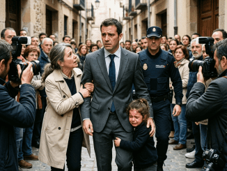 La humillación más cruel ocurrió cuando la niña levantó la mano temblorosa y llamó “papá” al hombre más poderoso de la sala.
