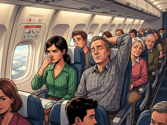 La azafata le arrancó a su hija dormida de los brazos justo cuando la voz del capitán se quebró por los altavoces y el avión cayó como si el cielo hubiera decidido soltarlo.