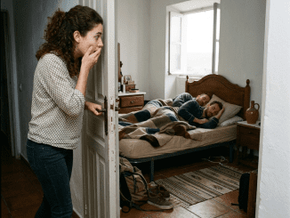 La traición no siempre llega con gritos: a veces te espera en silencio, perfectamente alineada junto a la puerta de tu propia casa.