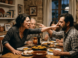 La bofetada todavía le ardía debajo del maquillaje cuando él le pidió café con la misma voz tranquila con la que otros hombres preguntan por el clima.