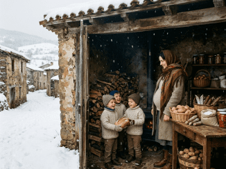 La echaron al hielo con una barriga vacía y las manos partidas, como si el apellido de su esposo muerto también les hubiera dado derecho a enterrarla viva en la nieve.