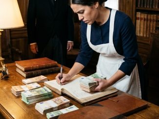 La humillación más cruel empezó cuando don Álvaro encontró a su empleada contando dinero en su habitación, como si el secreto no estuviera temblando entre sus manos.