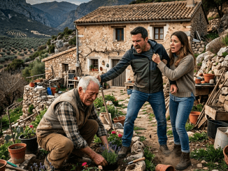 La humillación no empezó cuando invadieron la casa: empezó cuando arrancaron de raíz las rosas de su esposa y lo obligaron a mirar como si el duelo también tuviera que pedir permiso.
