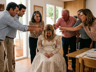Si no bajas al menos quince kilos antes de la boda, mejor ni vengas: no voy a dejar que arruines las fotos de tu hermana.