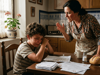 La peor condena no llegó con la firma del divorcio, sino con el sobre de calificaciones reprobadas y el puño de su hijo golpeando la puerta como si ella fuera la única culpable de todo lo que se estaba rompiendo.