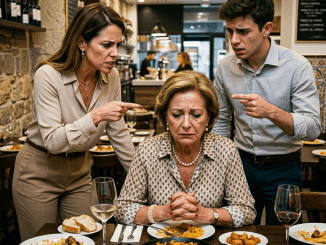 La frase que terminó de abrirle los ojos no vino de un ladrón ni de un desconocido, sino de la boca del hijo al que había alimentado toda su vida: “A tu edad, mamá, ya no necesitas decidir nada”.