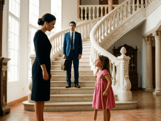La bofetada no sonó como un golpe doméstico, sino como la traición de una casa que llevaba años aprendiendo a callar.