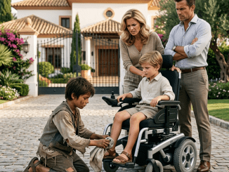 La primera vez que Mateo volvió a sentir algo en las piernas, no fue gracias a un médico, ni a una máquina, ni a la voz quebrada de su padre pidiéndole paciencia, sino por la mano tibia de un niño desconocido que apareció en el hospital y le dijo, como si hablara desde una verdad demasiado antigua: “No estás roto, sólo estás escuchando el dolor de otro.”