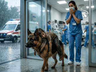 El peligro entró al hospital empapado de sangre cuando un perro arrastró hasta urgencias a un niño inconsciente y nadie se atrevió a tocarlo.