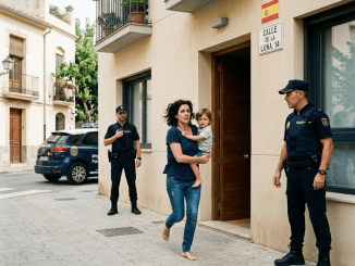 Saca a la niña y vete ahora mismo. No subas por nada. No abras ninguna puerta. Y no le creas a nadie si te dicen que te quedes.