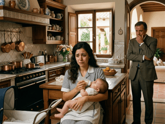 No fue el hambre lo que terminó de romperme aquella noche, sino escuchar mi propia voz suplicando en una cocina ajena porque ya no tenía ni para comprarle leche a mi hijo mientras, al otro lado de la puerta, la casa seguía oliendo a abundancia.