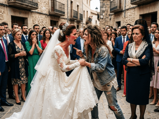 La humillación no la sufrió la novia, sino la hermana sentada al fondo, con el labio roto bajo el maquillaje barato, mientras toda la familia fingía no ver que la estaban entregando viva al mismo silencio que ya casi la había matado.