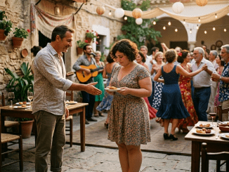 La humillación empezó cuando Santiago le tendió la mano delante de todo el salón, no con la ternura de un hombre que invita a bailar, sino con la crueldad elegante de quien cree haber encontrado la forma perfecta de exhibir lo mucho que una mujer no pertenece.