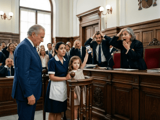 La traición no llegó con un cuchillo ni con un grito, sino con una voz elegante que señaló a Rosario delante del juez y la enterró viva con una sola mentira.
