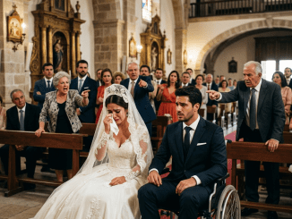 Su padre no la entregó en matrimonio: la empujó hacia una silla de ruedas como quien arroja una hija al fondo de un pozo y después firma la cuenta.