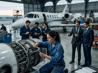 La humillación la empujó fuera de la escalerilla cuando la mujer elegante le dijo que una mecánica de la calle no pisaría el avión de los Jáuregui, ni aunque hubiera salvado sus alas.
