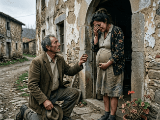 La bajó del coche con ocho meses de embarazo y una maleta barata, como si a los treinta y ocho años una mujer ya no mereciera otra cosa que polvo, vergüenza y abandono.