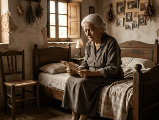 Ni uno solo de sus hijos estuvo allí cuando bajaron el ataúd, pero tres días después llegaron puntuales a la notaría, vestidos de negro impecable, preguntando cuánto valía la casa.