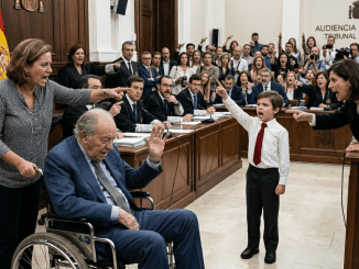 La niña que entró al juicio con la verdad en las manos