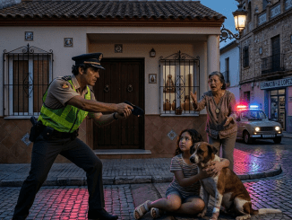 Todos quisieron apartarlo de la niña cuando empezó a gruñir frente a su casa, pero el animal flaco y lleno de cicatrices no estaba protegiéndose de ella: estaba protegiéndola de quien la esperaba adentro.