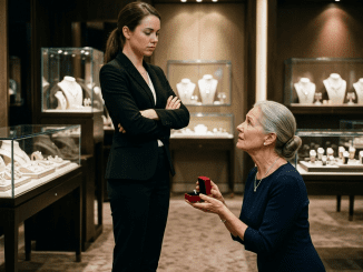 La humillación no empezó cuando Vanessa levantó la barbilla para despreciar a una anciana en medio de la joyería; empezó cuando creyó que el dinero era suficiente para comprar verdad.
