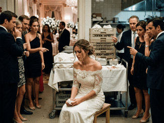 “Me hicieron entrar por la cocina en la boda de mi hija… sin imaginar que el edificio donde brindaban seguía a mi nombre”