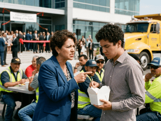 “Mi madre me hizo almorzar con los choferes en la inauguración del edificio familiar… sin imaginar que yo era quien había salvado la constructora de la ruina”