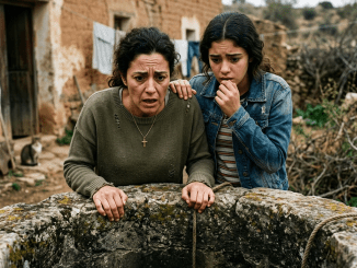 “Mamá, alguien me está mirando desde el aljibe”