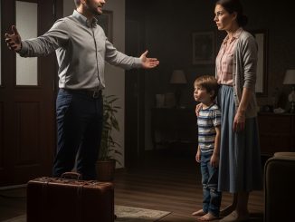 Cuando mi esposo regresó después de meses desaparecido, mi hijo se escondió detrás de mí… y lo llamó con un nombre que nunca había escuchado.