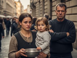 Vi a mi hija pidiendo dinero con su bebé en brazos… y cuando me dijo lo que su esposo le había hecho, sentí que el mundo se me partía en dos