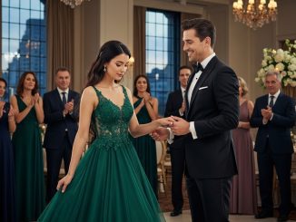 El cocinero viudo sacó a bailar a la hija marcada del magnate… y cuando sonó aquella canción, todo Houston dejó de respirar