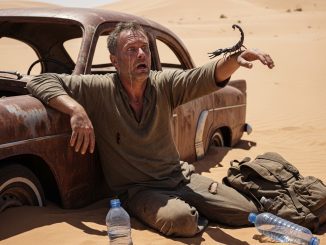 Lo dejó sin casa, sin negocio y hasta sin las fotos familiares… pero él olvidó el viejo remolque oxidado que su abuelo le había heredado en el desierto de Nuevo México.
