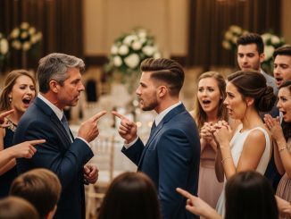 Durante el ensayo de la boda, el padre vio el miedo en los ojos de su hija… y esa noche decidió incendiar la mentira antes de entregarla al altar