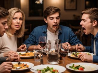 Mi hijo me llevó a una cena “para honrarme”… hasta que lo escuché en italiano decir que, después de mi firma, ya podría sacarme del negocio como si yo estuviera senil