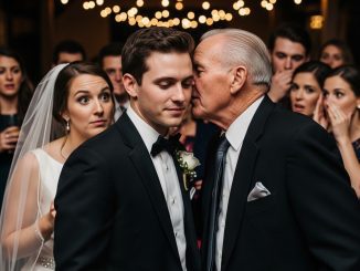 “Veinte minutos antes de mi boda, mi futuro suegro me susurró: ‘Déjala antes de que sea demasiado tarde’… pero igual me casé”
